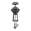 Forged Pneumatic Inch Drawing Api A105 Steel Threaded End Y Type Globe Valve