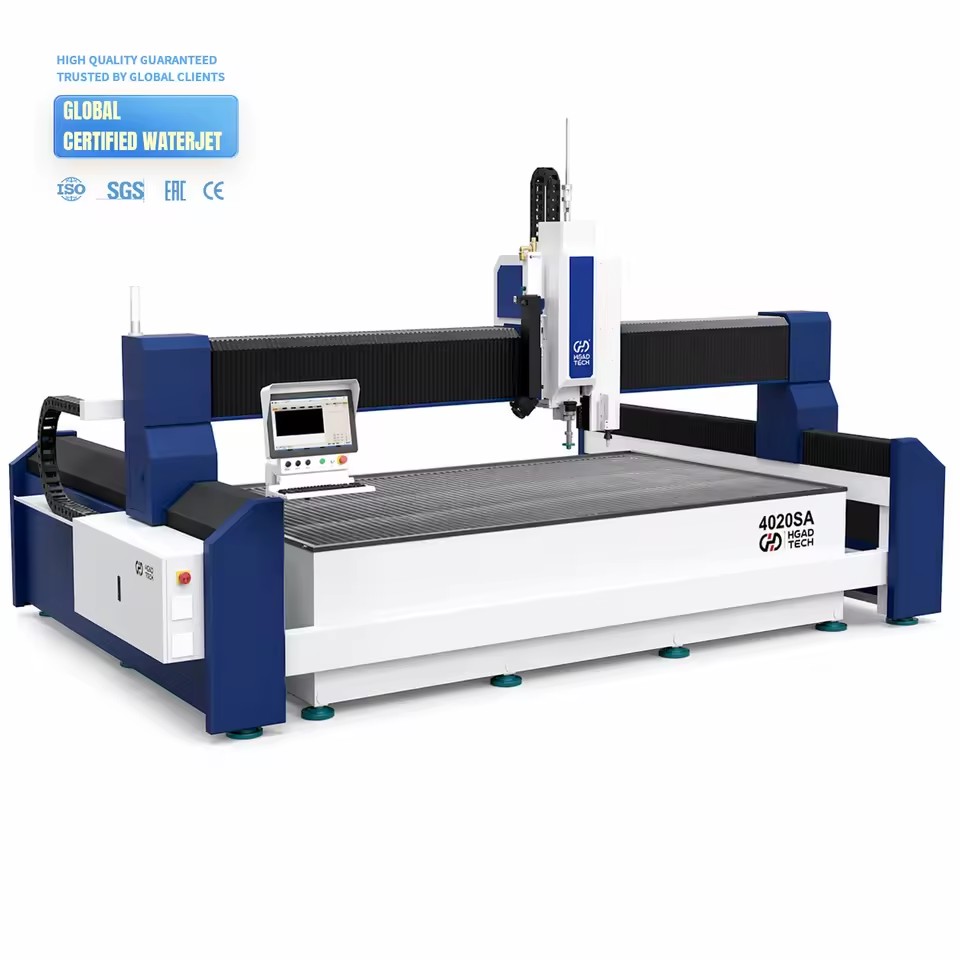 Advanced 3 Axis CNC Water Jet Cutter for Composite Material Bevel Cutting and Special Shape Waterjet Machine