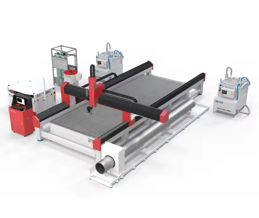 2060 5 Axis Water Jet CNC Cutting Machine for Ceramic Tile and Glass