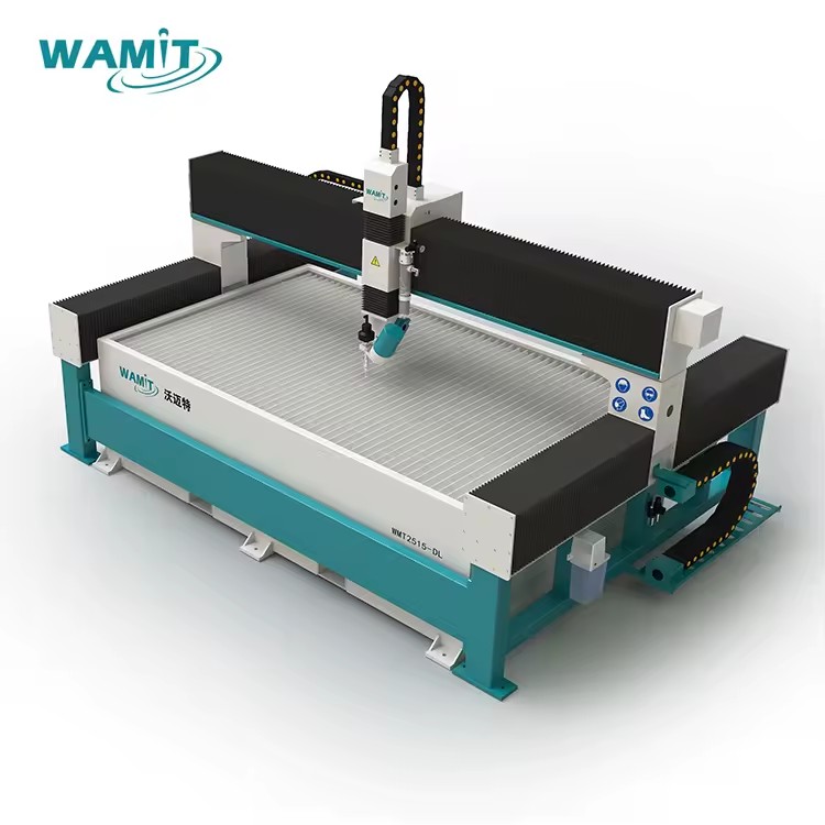 High Accuracy Water Jet Cutter CNC 3 Axis 5 Axis Waterjet Cutting Machine for Glass