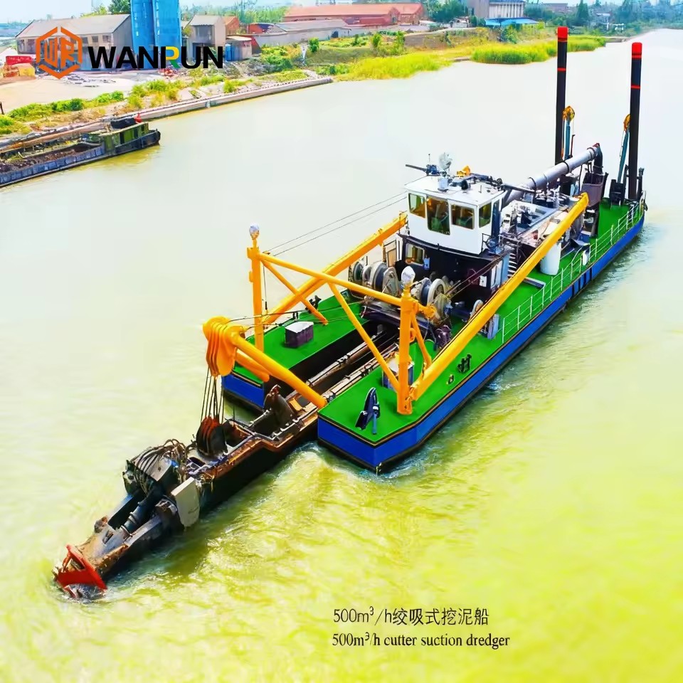 High Quality 205kw-2942kw Jet Suction Dredger Cutter Suction Dredger Pontoon Boat Sand Dredging Machine
