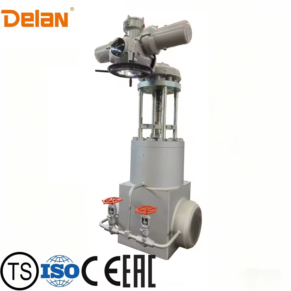 DN150 6 Inch Stainless Steel Wcb A105 Electric Parallel Double Gate Valve Series 1500lb Price
