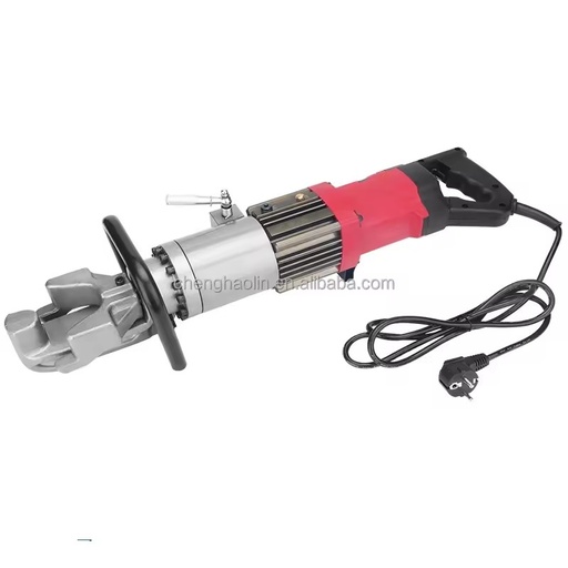 Handheld Hydraulic Rebar Bending Straightening Machine Portable Integrated Bender for Threaded Steel Bar