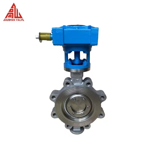 GS D373F PTFE Seat Triple Eccentric Type Lug Butterfly Valve Stainless Steel CF8 CF8M 6" Inch