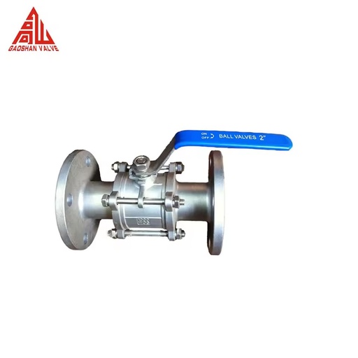Q41F 1000WOG 3PC Ball Valve 2" Inch SS304 SS316 SS316L Stainless Steel Floating Type Flanged Ball Valve