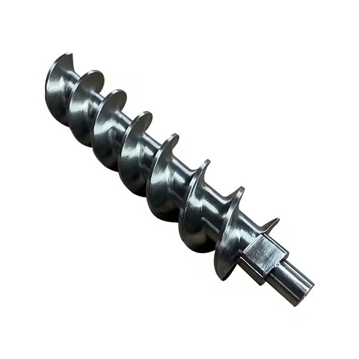 Supplier Custom Carbon Steel Auger Drill Pipe Plastic Recycling Machine Screw Rod Parts 5 Axis Cnc Machining Parts