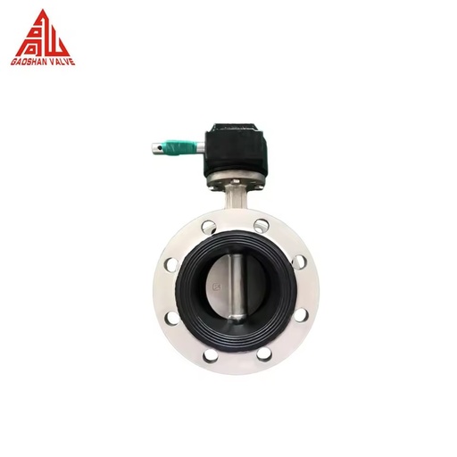 GS D341X Butterfly Valve Gearbox EPDM Seat DN200 Flange Type Stainless Steel Butterfly Valve