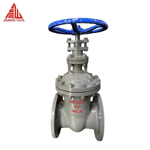GS Z45H Manual Gate Valve Non Rising Stem Cast Steel Flanged Industry Gate Valve for Base Media Water Oil Gas DN40-DN1000