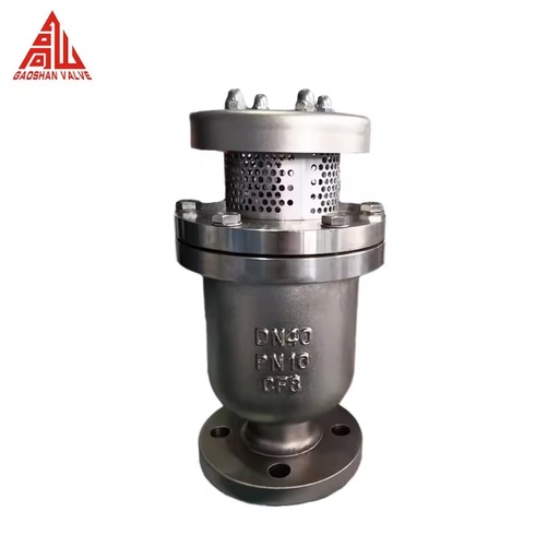 GS P41X Air Evacuation Valve Stainless Steel 2 Inch CF8 CF8M Stainless Steel Exhaust Valve