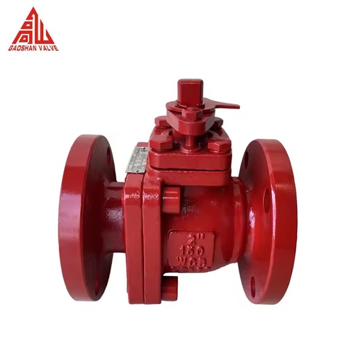 Q41PFA Ball Valve Manual ANSI Class 150 Flange Carbon Steel A216 WCB DN50 2 Inch PTFE PFA Lined Ball Valve
