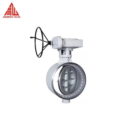 D363H 25C Full Welding Butterfly Valve Bidirection Type 24 Inch Butt Welded Triple Eccentric Butterfly Valve