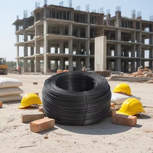 Loop Tie Wire 1.2-22 Gauge Black Annealed Carbon Steel Iron Wire with Bending Cutting Services