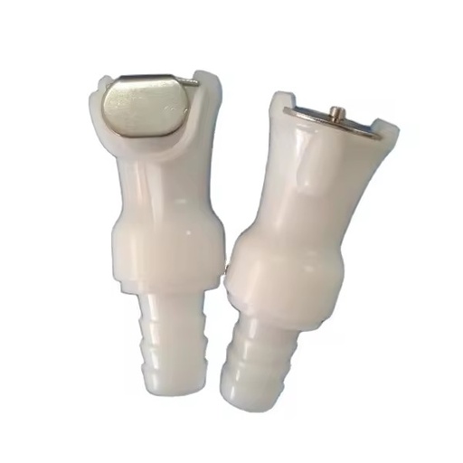 3/8" Plastic Quick Release Coupling Disconnect Connector Body Hose Barb Female Connection