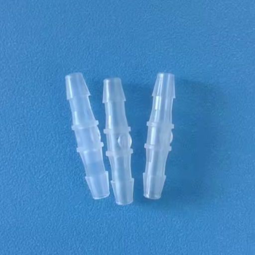 3/32" Food Contact Material Plastic Joint / Pipe Connector Two Way Connection