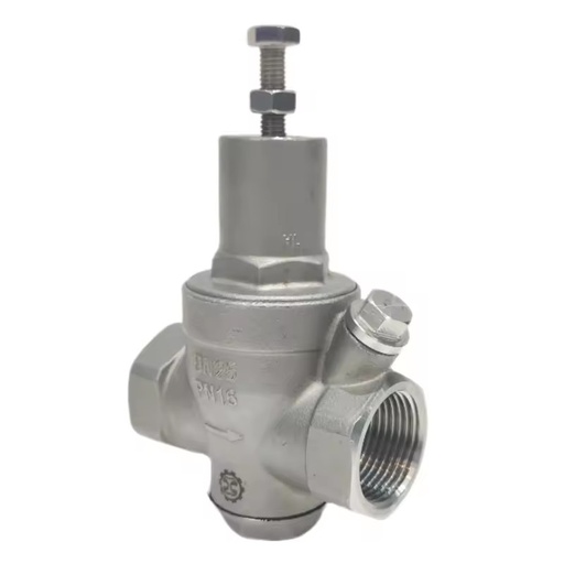Adjustable Stainless Steel 304 Piston Type Relief Valve Water Pressure Reducing 304 Pressure Regulator Regulator Reducing Valve