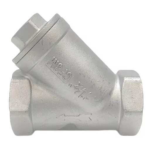 Factory Direct 1-1/2\" Stainless Steel Thread Type Y Strainers High Quality Pipe Fittings at Competitive Price