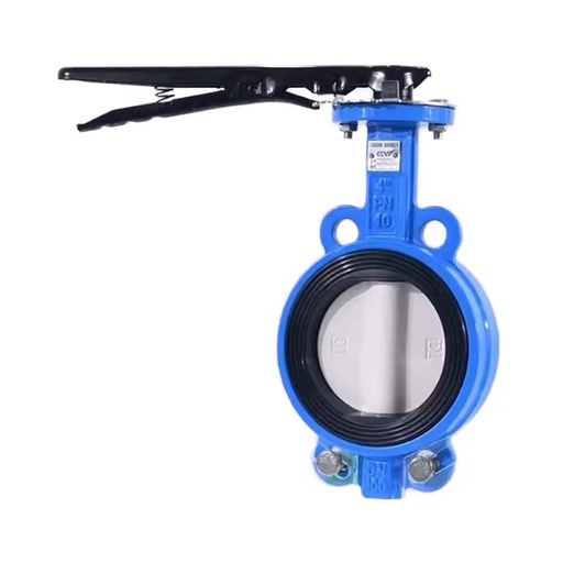 Factory Custom High Quality DN100 PN16 Ductile Iron Pneumatic Electric Manual Power Wafer Butterfly Valve