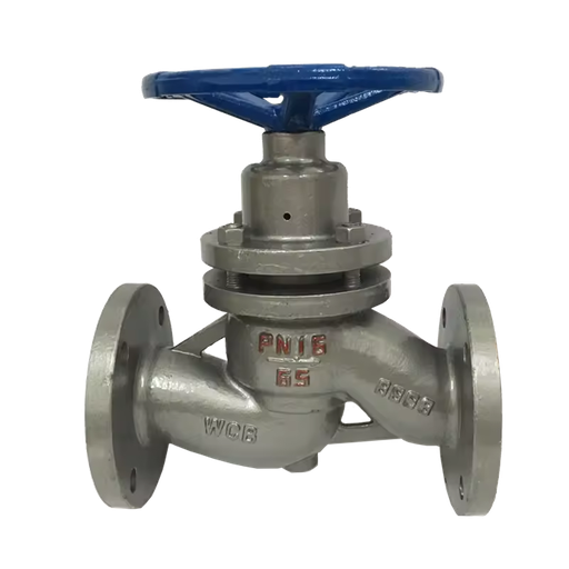 U41SM Steam Plunger Valve High-temperature Steam Boiler Flange Carbon Steel Globe Valve Cast Steel DN50 25 40 65