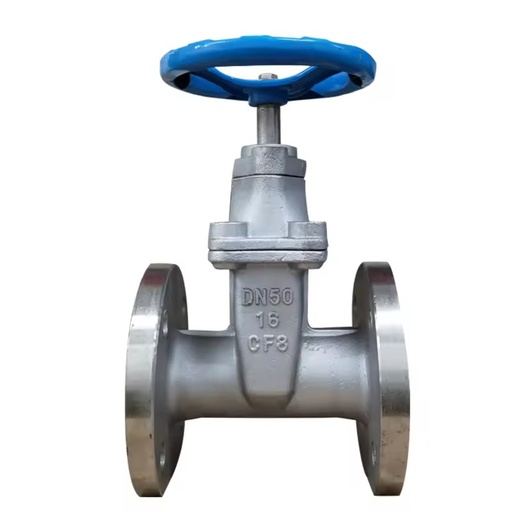 Handwheel Operated, API ANSI 150LB, Stainless Steel 304 316, JIS 10K 1.6MPa, WCB Flange Manual Gate Valve.