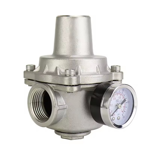 Adjustable CF8/CF8M Stainless Steel 304/316 BSP NPT Pressure Control Valve Manual Water Pressure Reducing and Regulating Valve