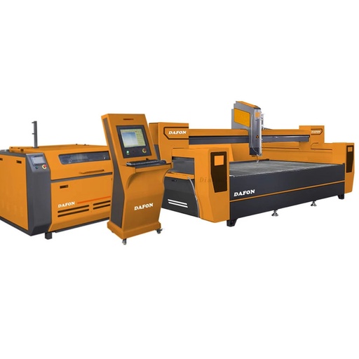 CNC 3 Axis 5 Axis Waterjet Cutter for Stone Medallion Inlays Marble Ceramic Slab