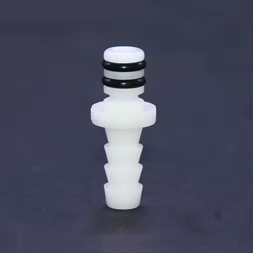 Pipe Fitting 1/4" POM/EPDM Plastic Quick Coupling Connection Quick-release Connector Non Panel Mounting IM1604HB Male