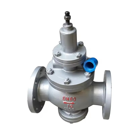 Y43H-16C Manual Carbon Steel Pressure Reducing Flange Valve High Temperature Resistance Pilot Piston Type 1.0-1.6Mpa for