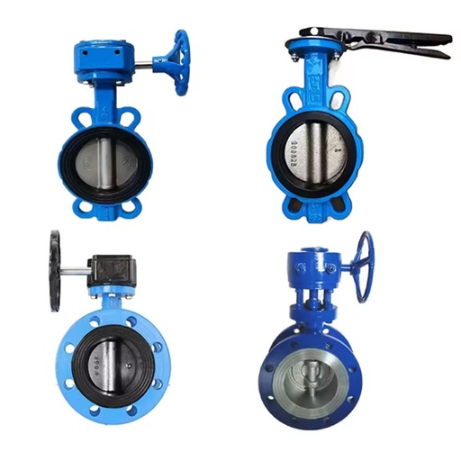 Industrial Normal Pressure Manual Handle Operation Wafer Lug Butterfly Valve DN50-DN200 Medium Temperature for Water Control