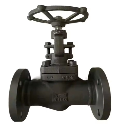 A105 Forged Steel Manual Stop Globe Valve DN15-DN50 for Water Steam Oil High Temp Applications 1.6-2.5MPa 1 Year Warranty