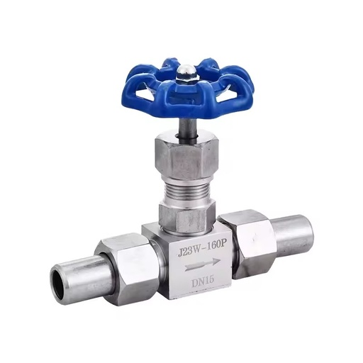Threaded Stainless Steel Needle Valve J23 for Water Media Applications Water Pressure Regulator Valve