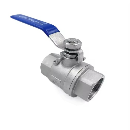 Two-Piece DN15-DN50 Stainless Steel Threaded Ball Valve Manual Water Pressure Regulator OEM 16/25MPa 1 Year Warranty