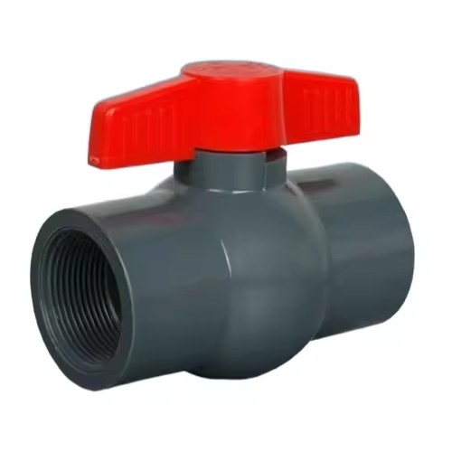 UPVC Socket Ball Valve Drain Manual OEM High Quality Water Pressure Regulator Valve DN20-DN110 Normal Pressure