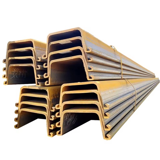 Chinese Supplier Iron Sheet Pile Type 2 Profile U Hot Rolled Steel Sheet Pile