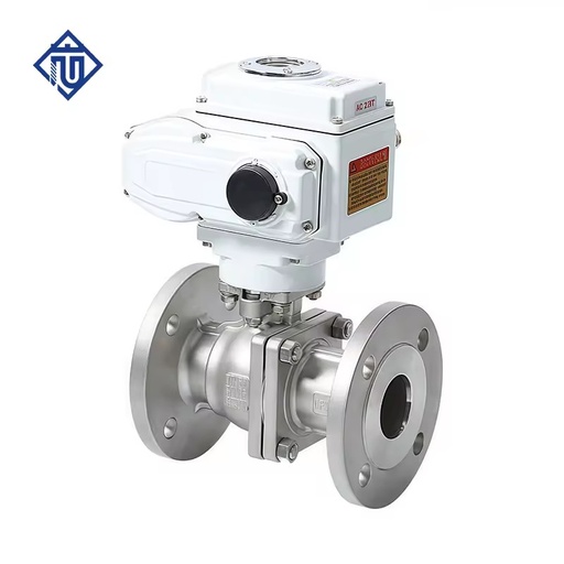 1/2"-8" Stainless Steel Electric Flanged Ball Valve Motorized On-off Valve