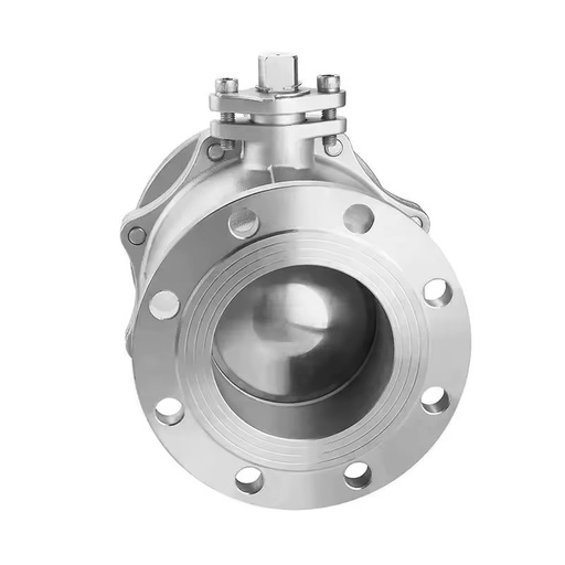 Factory Industrial Price OEM Manual Control Stainless Steel SS201 2pc DN40 Flange Base Water Pipe Ball Valve