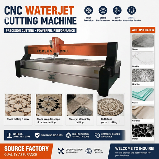 Competitive Price Water Jet Cutters Cnc Machine Tool Waterjet Cutter Price