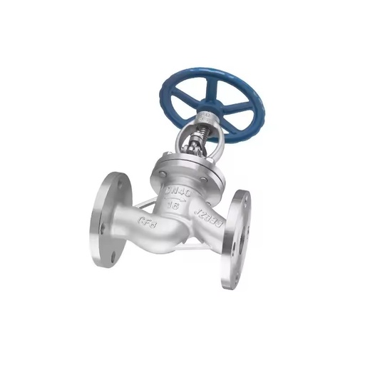 Durable Standard Flange PN16 Stainless Steel DN65 Medium Pressure Flow Manual Control Emergency Shut-Off Base Pipe Globe Valve