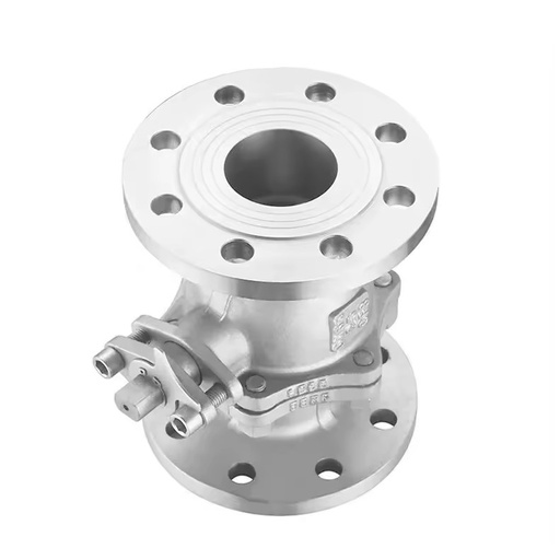 Professional Industrial Pipe Stainless Steel SS Metal 1.6-6.4Mpa Pressure Flange DN65 Ball Valve