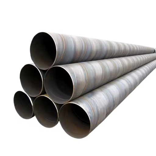 Welded Steel Pipe Oil Line Spiral Welded Pipe Astm A252 Ssaw Carbon Welding Pipes Large Diameter Structure