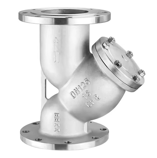 Threaded 316 Stainless Steel NPS Filter Pipe 3 DN80 PN16 Flange Y Strainer