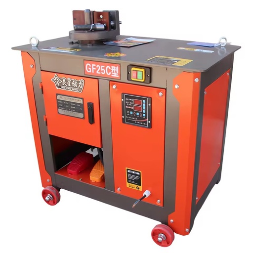 Steel Bar/Rebar Stirrups Bending Machine Semi-Automatic Construction Rebar Circular Spiral Hoop Benders Iron Bending Machine