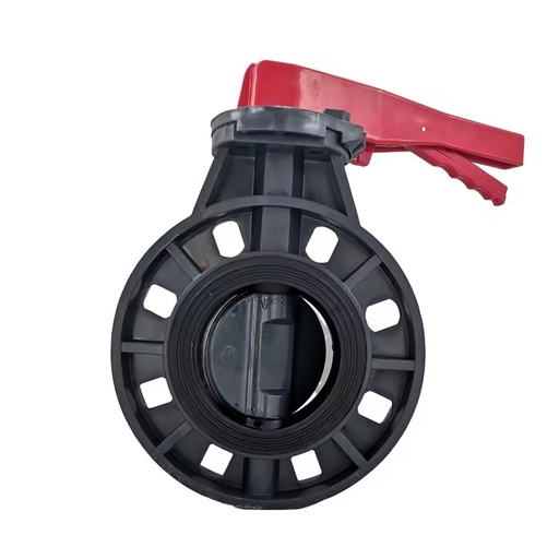 Wholesale Handle Type Plastic 4 Inch DN100 DIN Standard PVC butterfly Valve