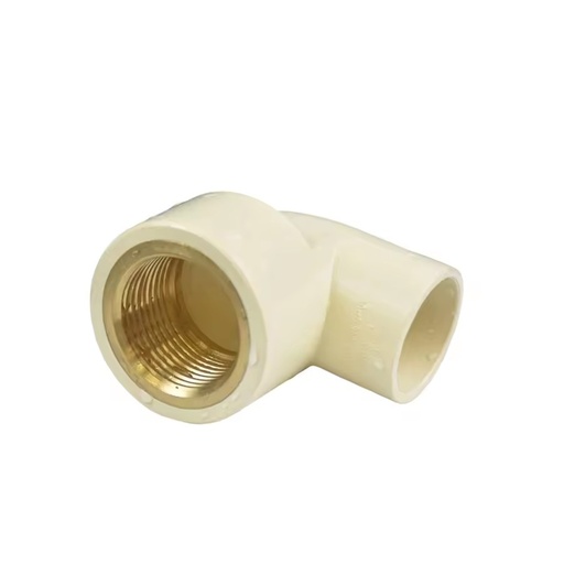 HJ Manufacture ASTM D2846 Standard CPVC Cts 90 DEG Female Copper Thread Elbow Water Supply Plastic Pipe Fittings