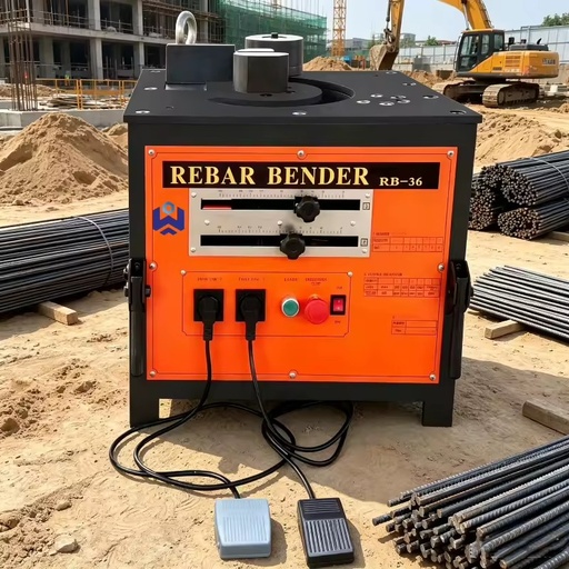 RB-36 Electric Rebar Bending Machine 0-180 Degree 220V 110V Engine Power Bender Machine for Sale