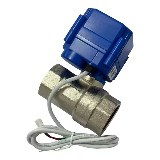 Reduced Bore Electric Ball Valve RDNT20 Series | Double Female Thread Straight Ball Valve | Water Treatment/Chemical Piping