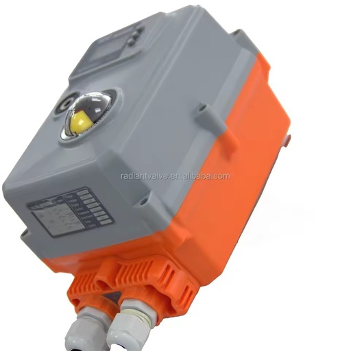 DC24V 110N.m RDNT-11C Intelligent ON/OFF Electric Actuator for Ball Valve IP67 Enclosure OEM Customizable