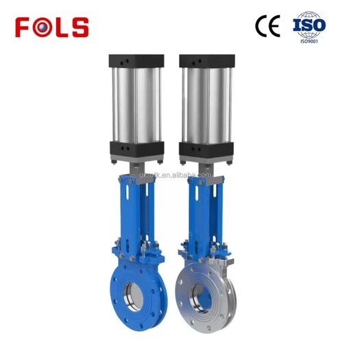 Pneumatically Operated Soft Seated Gate Valve EPDM Seat Seal for Water Medium Pressure Range PN10 PN1200 DN50-1200 Port Size