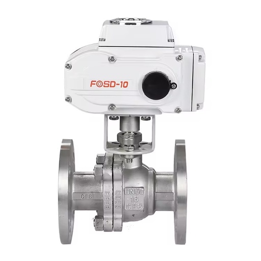 4-20mA 90 Degree Rotary Electric Stainless Steel 304/316 High Pressure Flange Ball Valve for Water Media