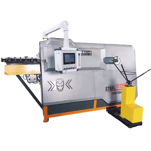 Used Automatic CNC Steel Bar Rebar Bending Machine Stainless Steel Wire Bending PLC Carbon Steel Engine Motor Alloy Haihui Brand