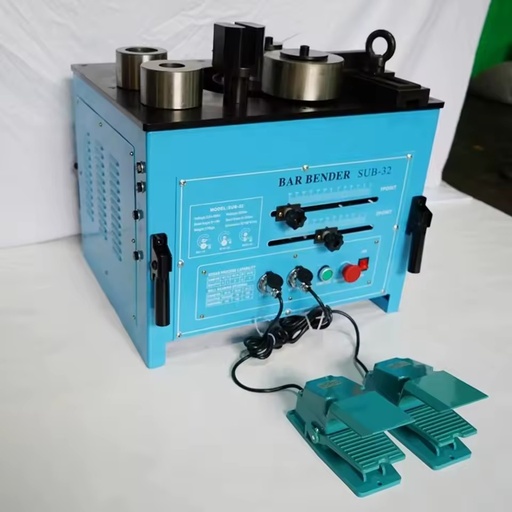 Round Bar Bending Machine Steel Iron Bender Rebar RB-25 Hydraulic Rebar Bender Factory